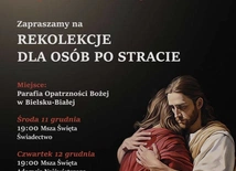 Zaproszenie na rekolekcje dla osób po stracie 