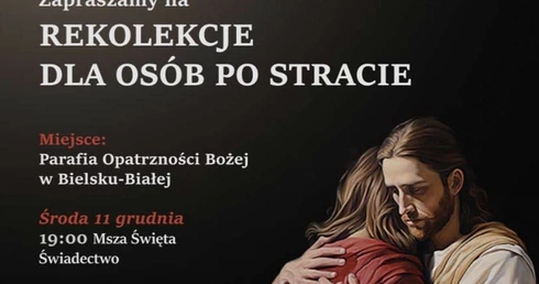 Zaproszenie na rekolekcje dla osób po stracie 