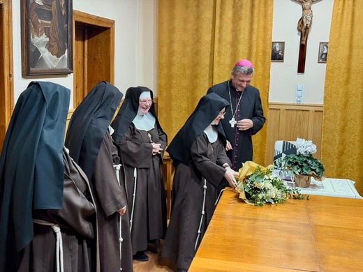 Spotkanie ze wspólnotą sióstr klarysek