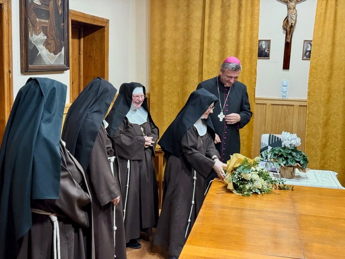 Spotkanie ze wspólnotą sióstr klarysek