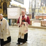 Powitanie i poświęcenie figury św. Michała Archanioła w Jemielnicy