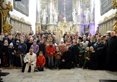 Powitanie i poświęcenie figury św. Michała Archanioła w Jemielnicy