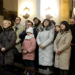 Powitanie i poświęcenie figury św. Michała Archanioła w Jemielnicy