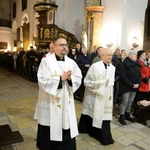 Powitanie i poświęcenie figury św. Michała Archanioła w Jemielnicy