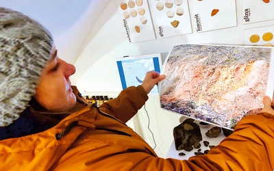 Kolory ziemi pobudziły wyobraźnię Pauliny Tetrycz.