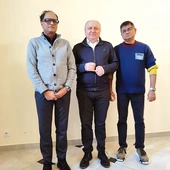 Goście poznali ks. Krzysztofa i fundacyjny zespół. 