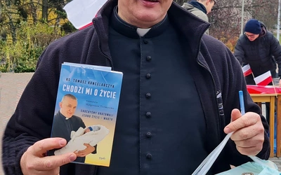 Ks. Tomasz w Lublinie zachęcał,  by nie ustawać w modlitwie  za nienarodzonych.