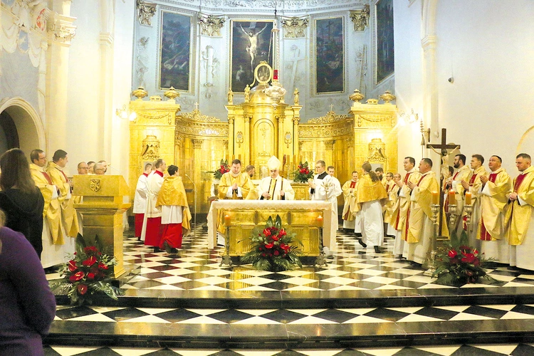 Wspólnej modlitwie przewodniczył bp Adam Bab.