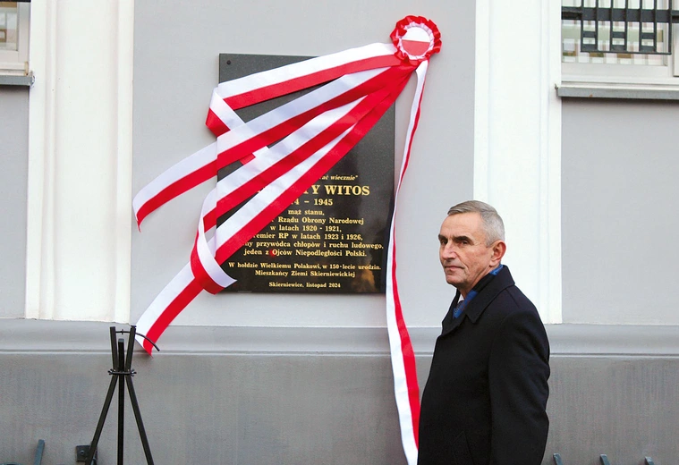 Starosta Mirosław Belina  nie ukrywa, że w swojej pracy inspiruje się działalnością W. Witosa.