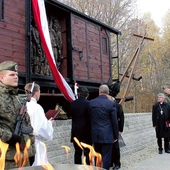 Odsłonięcie pomnika w Bytomiu-Miechowicach,  listopad 2015 roku.