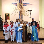 	Mirosława Briń w czasie tegorocznego spotkania kolędników misyjnych w świdnickim seminarium.