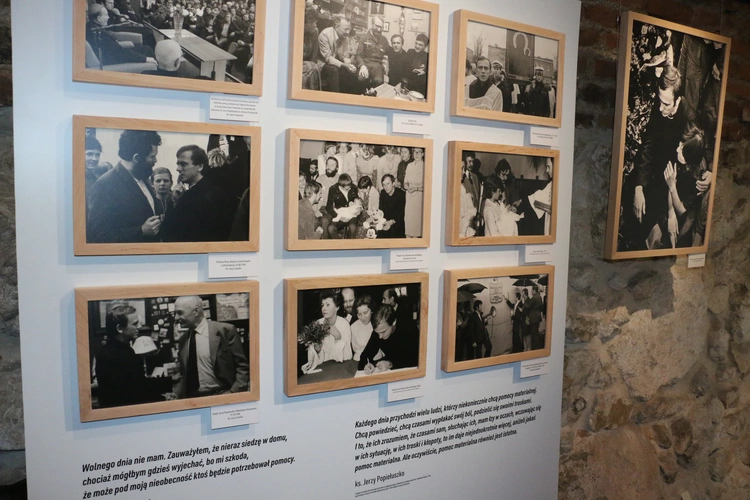 Wystawa o ks. Jerzym Popiełuszce