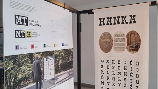 Identyfikacja wizualna dla Muzeum Tatrzańskiego.