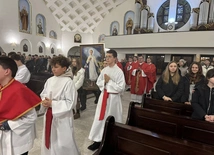 Bł. Karolina w parafii Opatrzności Bożej