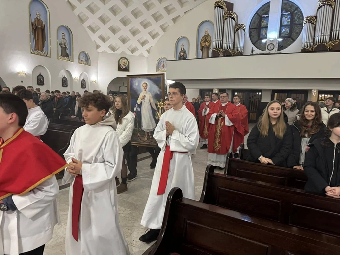 Bł. Karolina w parafii Opatrzności Bożej