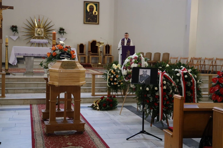 Pogrzeb śp. Ryszarda Komańskiego