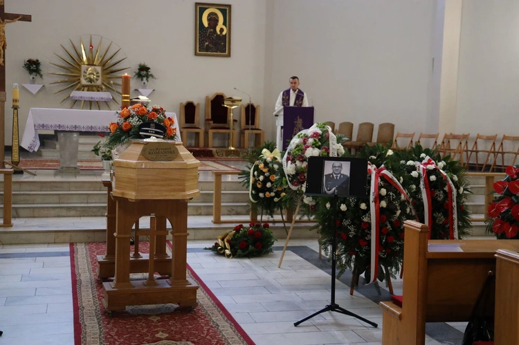 Pogrzeb śp. Ryszarda Komańskiego