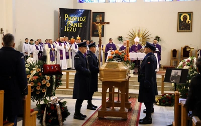 Ostatnie pożegnanie insp. Ryszarda Komańskiego