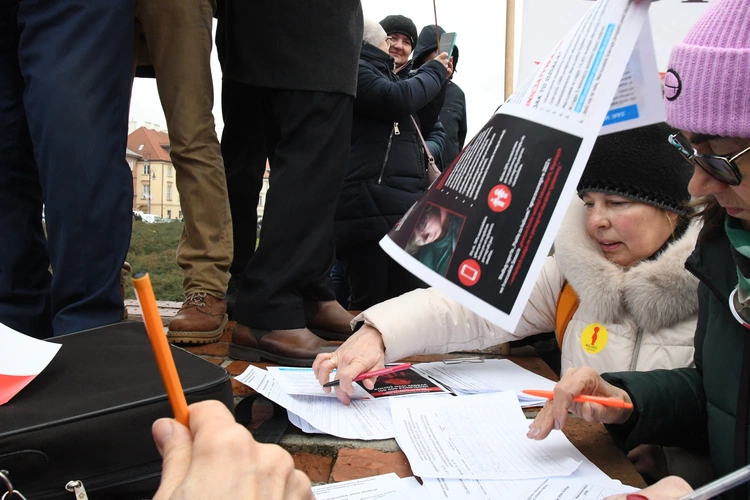 Wielka manifestacja w obronie dzieci