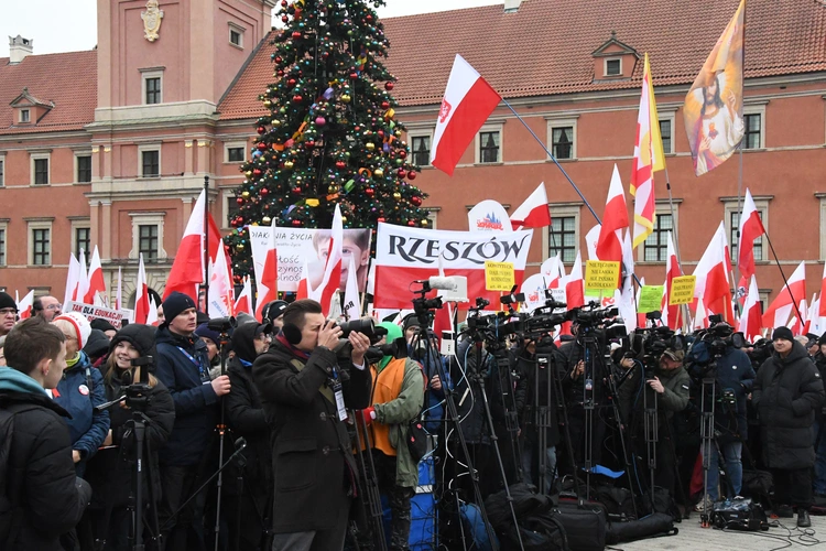 Wielka manifestacja w obronie dzieci