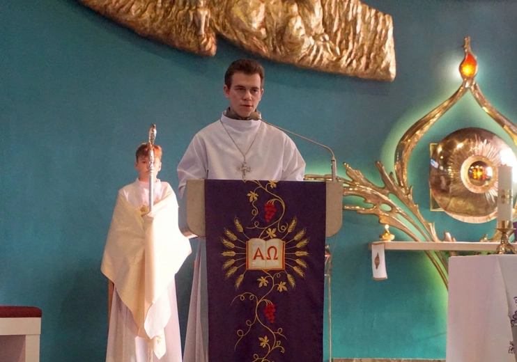 Wprowadzenie relikwii błogosławionej rodziny Ulmów