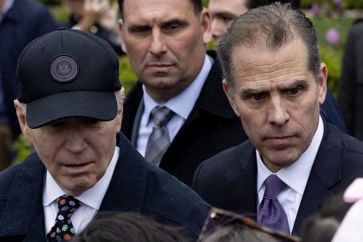 Joe Biden i jego syn, Hunter