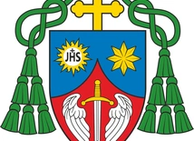 "Umiłował nas". Znamy zawołanie i herb nowego biskupa