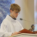 Tarnów-Krzyż. Błogosławieństwo obrazu Chrystusa Ukrzyżowanego