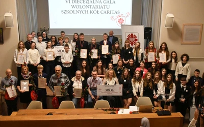 Diecezjalna Gala Wolontariatu Szkolnych Kół Caritas