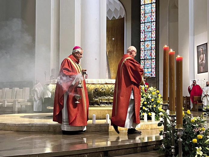 Mszy św. przewodniczył bp Adam Wodarczyk.
