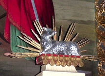 	Rzeźba barokowa, XVIII w., świątynia św. Katarzyny Aleksandryjskiej w Karchowicach.