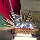 	Rzeźba barokowa, XVIII w., świątynia św. Katarzyny Aleksandryjskiej w Karchowicach.
