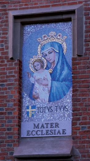 Nyska kopia wizerunku, który Jan Paweł II pobłogosławił w Rzymie  8 grudnia 1981 r.