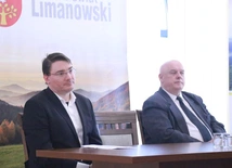 Karol Wojtas (po lewej) i prof. Józef Wroński.
