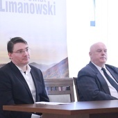 Karol Wojtas (po lewej) i prof. Józef Wroński.