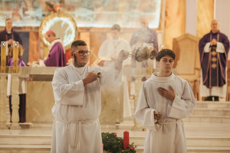 Poświęcenie kaplicy adoracji na gdańskiej Morenie