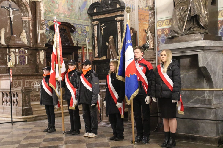 Płock. Barbórka w katedrze