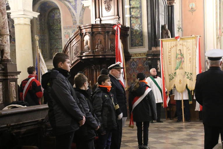 Płock. Barbórka w katedrze