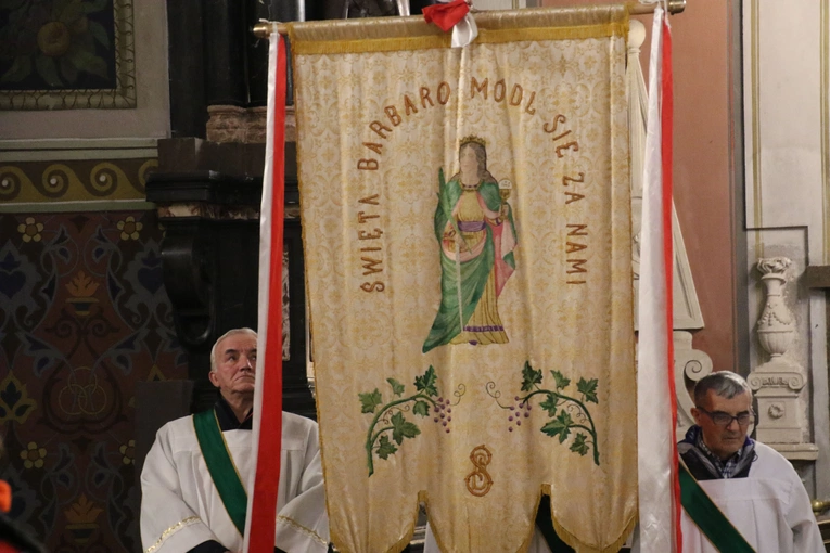 Płock. Barbórka w katedrze