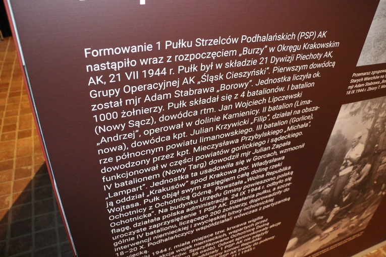 Wystawa w Muzeum AK o rzeczpospolitych partyzanckich