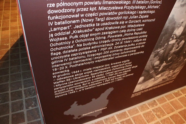 Wystawa w Muzeum AK o rzeczpospolitych partyzanckich