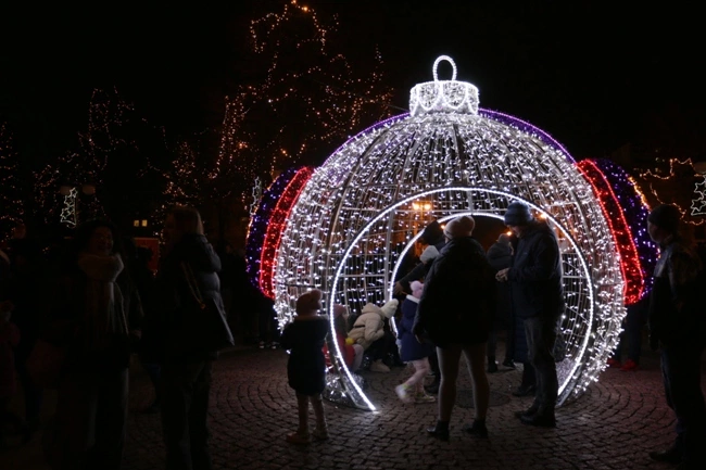 Świąteczna iluminacja w Radomiu