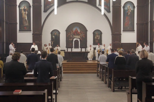 Ustanowienie nowych akolitów w śląskim seminarium 