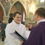 Błogosławieństwo nowych lektorów w Biegonicach