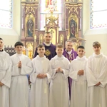 Błogosławieństwo nowych lektorów w Biegonicach