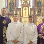 Błogosławieństwo nowych lektorów w Biegonicach