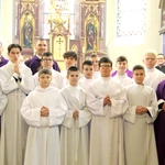 Błogosławieństwo nowych lektorów w Biegonicach