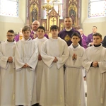 Błogosławieństwo nowych lektorów w Biegonicach