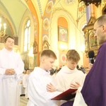 Błogosławieństwo nowych lektorów w Biegonicach