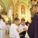 Błogosławieństwo nowych lektorów w Biegonicach